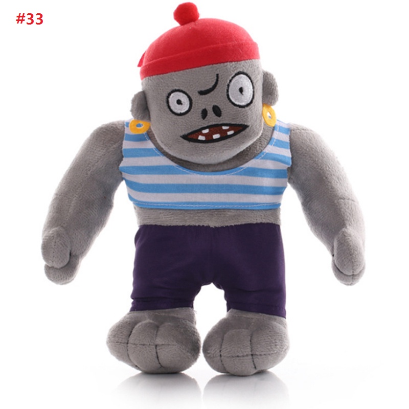 Đồ chơi búp bê nhồi bông 30cm/12.2&quot; thiết kế nhân vật game Plants vs Zombies nhiều kiểu dáng