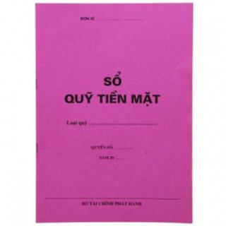 Sổ quỹ tiền mặt