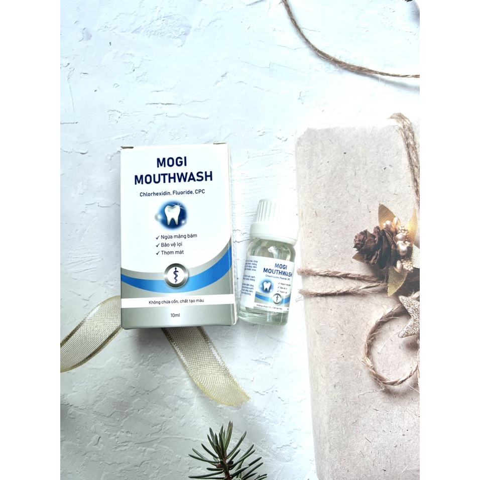 Nước súc miệng nhỏ giọt Mogi Mouthwash ( 10ml )