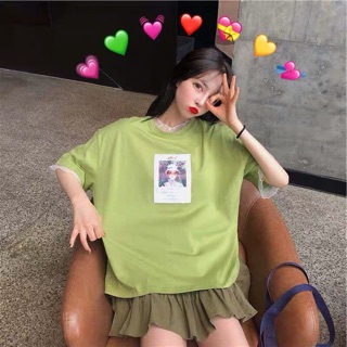 ÁO THUN PHỐI LƯỚI ULZZANG