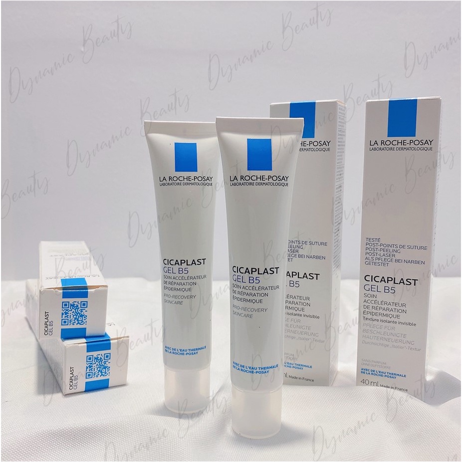 [Gel B5] Gel dưỡng ẩm La roche- posay cicaplast gel b5 phục hồi da giảm thâm mờ sẹo 40ml