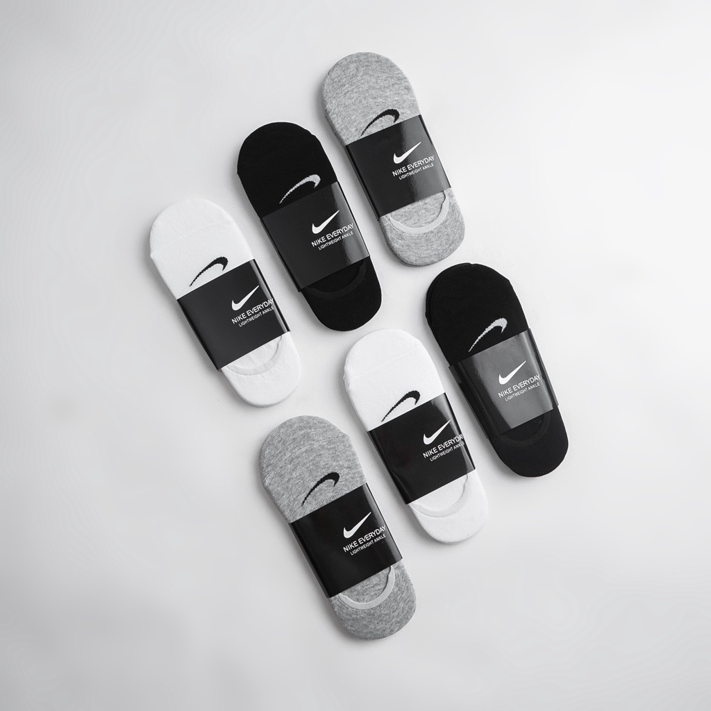 1 Đôi Tất Vớ hài Nam Nữ 𝐍𝐢𝐤𝐞 có đệm silicone, Vớ tàng hình