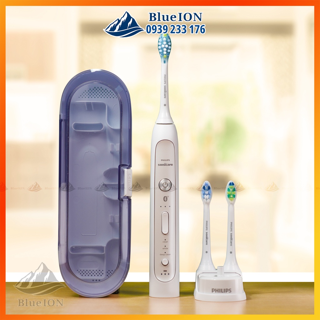Bàn chải điện Philips Sonicare FlexCare Platinum Connected power toothbrush HX9193/03 (Hàng Mỹ)