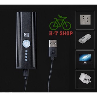 Đèn Còi (Kèn) Xe Đạp Sạc USB HJ-062