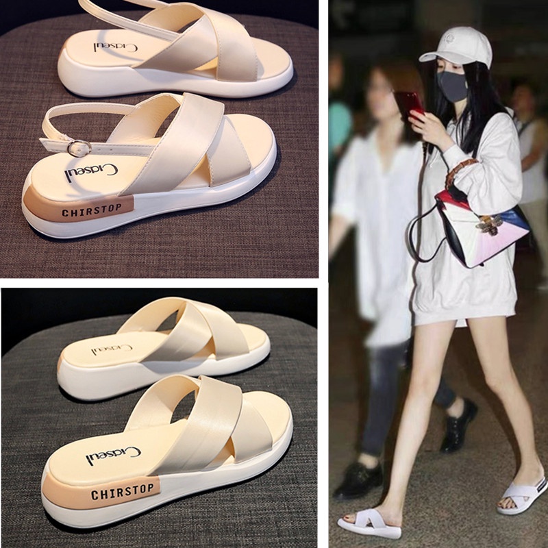 💘  Dép Sandal Đế Bằng Thời Trang Dành Cho Nữ  💘  thiết kế mới