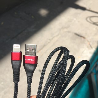 [Siêu Bền - Siêu Rẻ] Cáp Sạc IPHONE Dây Dù 1m - 2m - Sạc Nhanh 2A