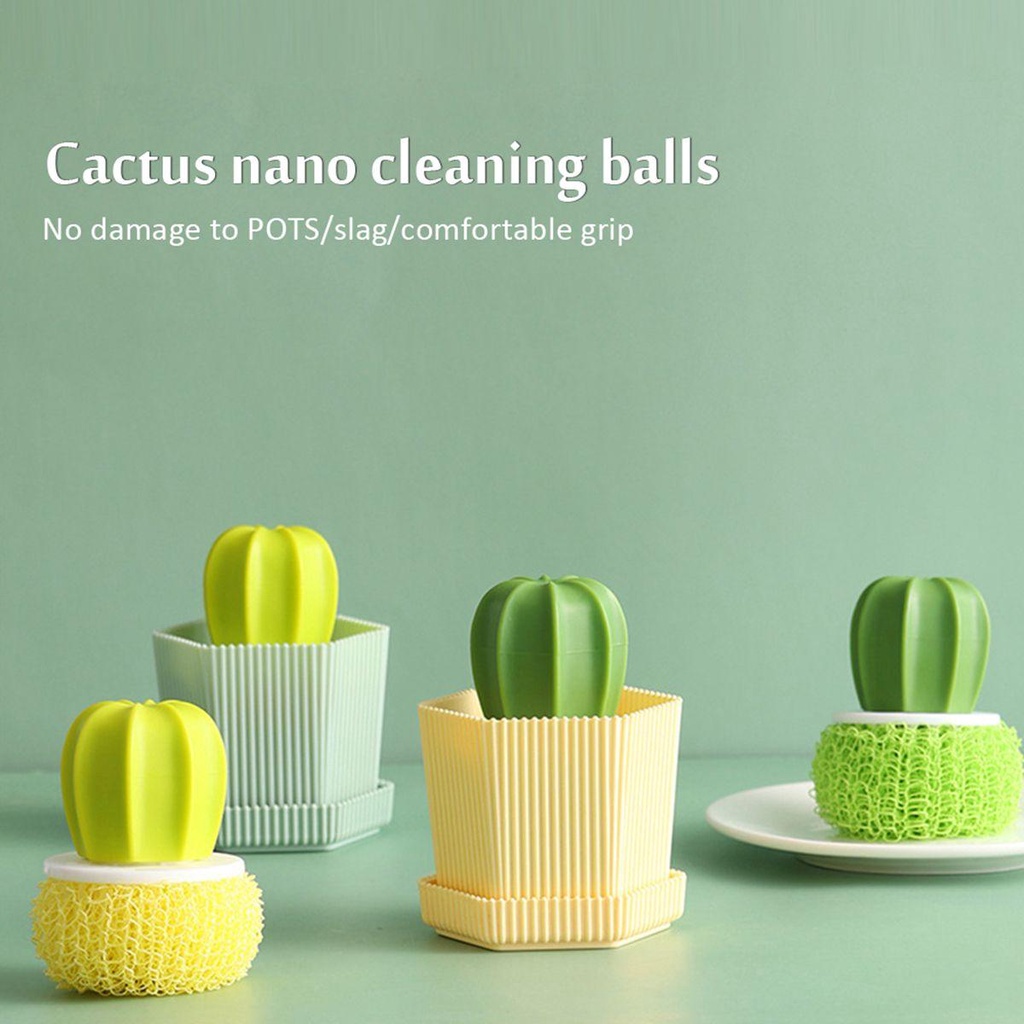 Miếng Rửa Chén Bằng Silicon Họa Tiết Dễ Thương