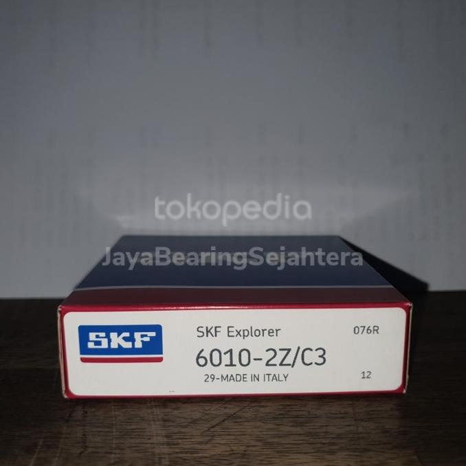 Vòng Bi Skf 6010 Zz C3 Ý