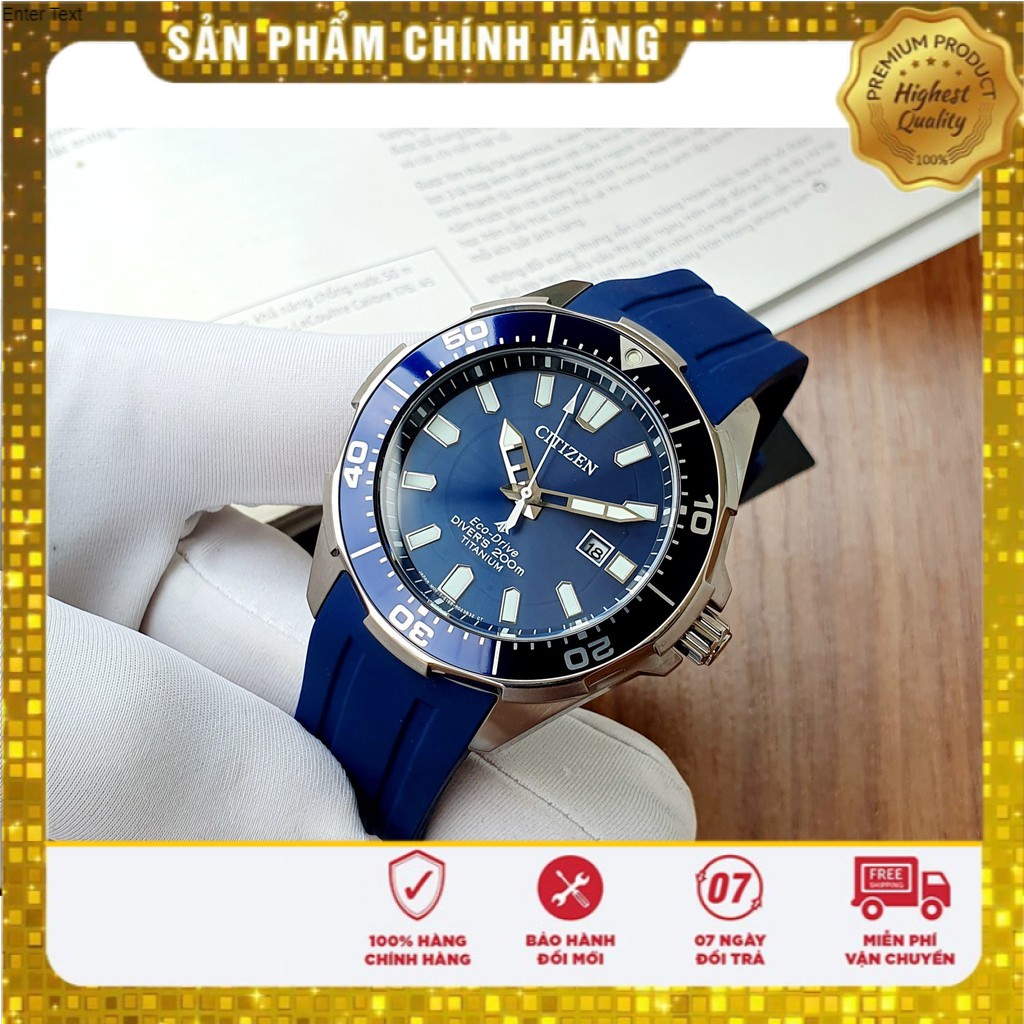 ĐỒng hồ nam chính hãng Citizen BN0201-02M vỏ titan siêu nhẹ