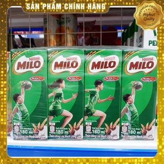 Lốc sữa Milo 180ml 4 Hộp