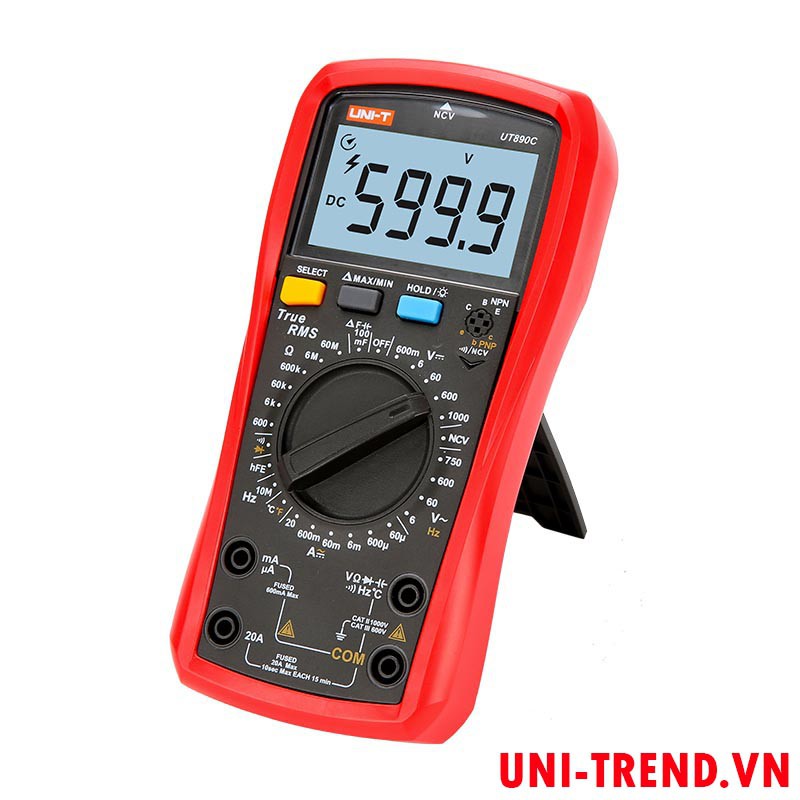 UT890C TrueRMS Đồng hồ vạn năng điện tử Uni-Trend