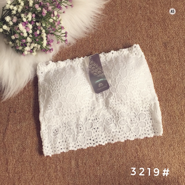 Áo Bra Cúp Ngang Áo Quây Ren Áo Lót Cúp Ngực