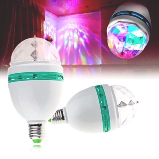 BÓNG ĐÈN LED CẦU VŨ TRƯỜNG XOAY 7 MÀU