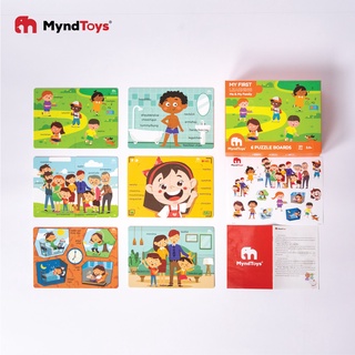 Đồ Chơi Giáo Dục Myndtoys My First Learning - Me & My Family Dành Cho Các Bé Trên 2.5 Tuổi