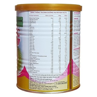 Combo 2 lon sữa dê GoatLac số 1 400g