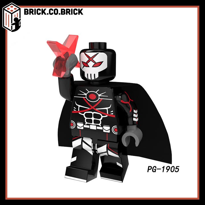 PG8217 - Đồ chơi lắp ráp minifigure nhân vật lego siêu anh hùng Marvel Avengers các mẫu Red X, Starhawk.