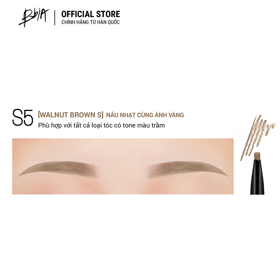 Kẻ chân mày Bbia Last Auto Eyebrow Slim (5 màu) 0.06g - Bbia Offical Store | BigBuy360 - bigbuy360.vn