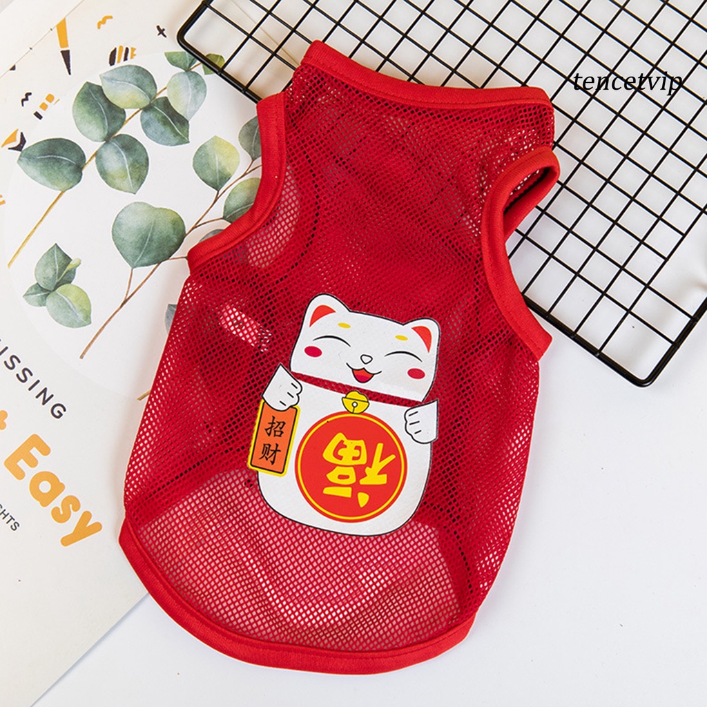 Áo Cho Thú Cưng Chất Liệu Thoáng Khí Chống Rách Màu Sắc Thời Trang Mùa Hè Cho Thú Cưng