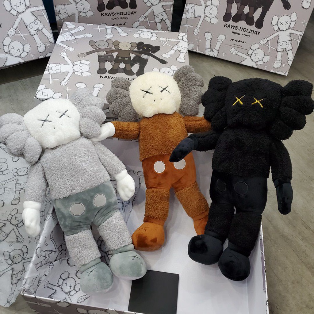 Đồ chơi nhồi bông Kaws Sesame Street 50cm làm quà tặng sinh nhật