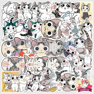 Bộ 53 Sticker hoạt hình Mèo totoro