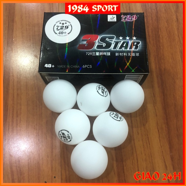 Hộp Quả Bóng Bàn 729 Classic 40+ Chính Hãng - Tiêu Chuẩn Thi Đấu
