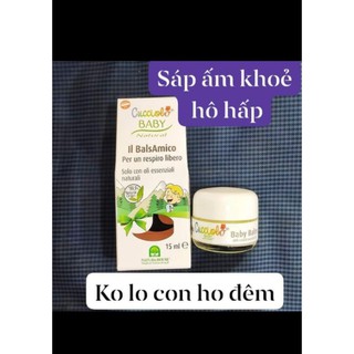 Sáp ấm Cucciolo- cho bé hết ho, sổ mũi