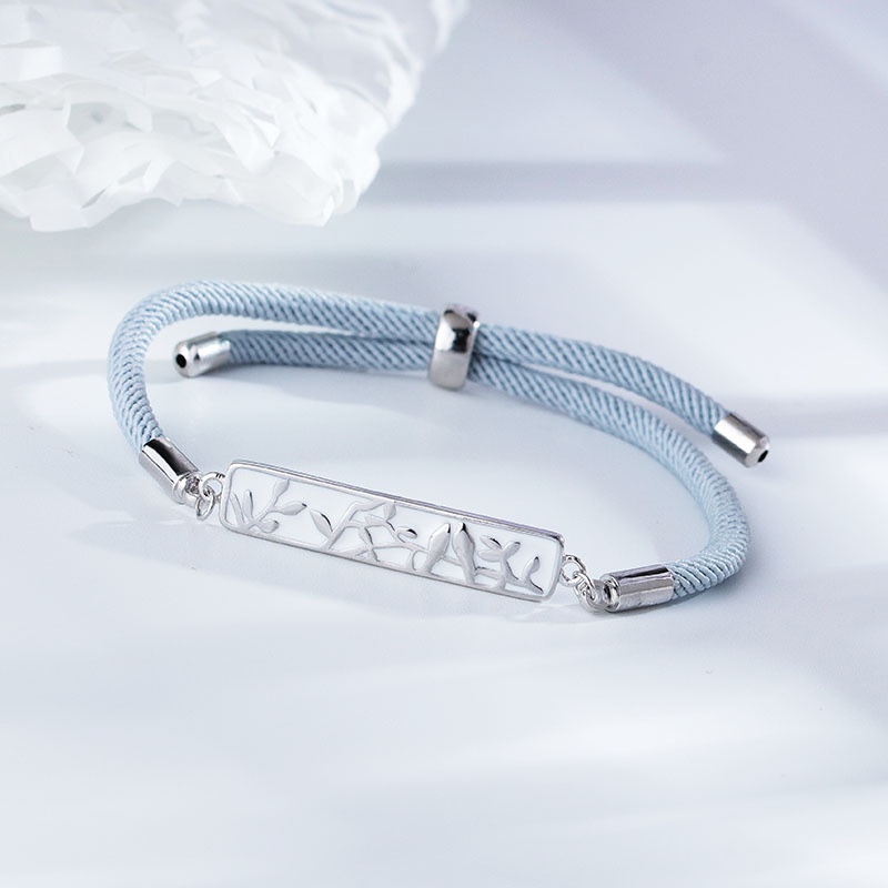 Cặp Vòng Tay Dây Bện Có Thể Điều Chỉnh Kích Cỡ