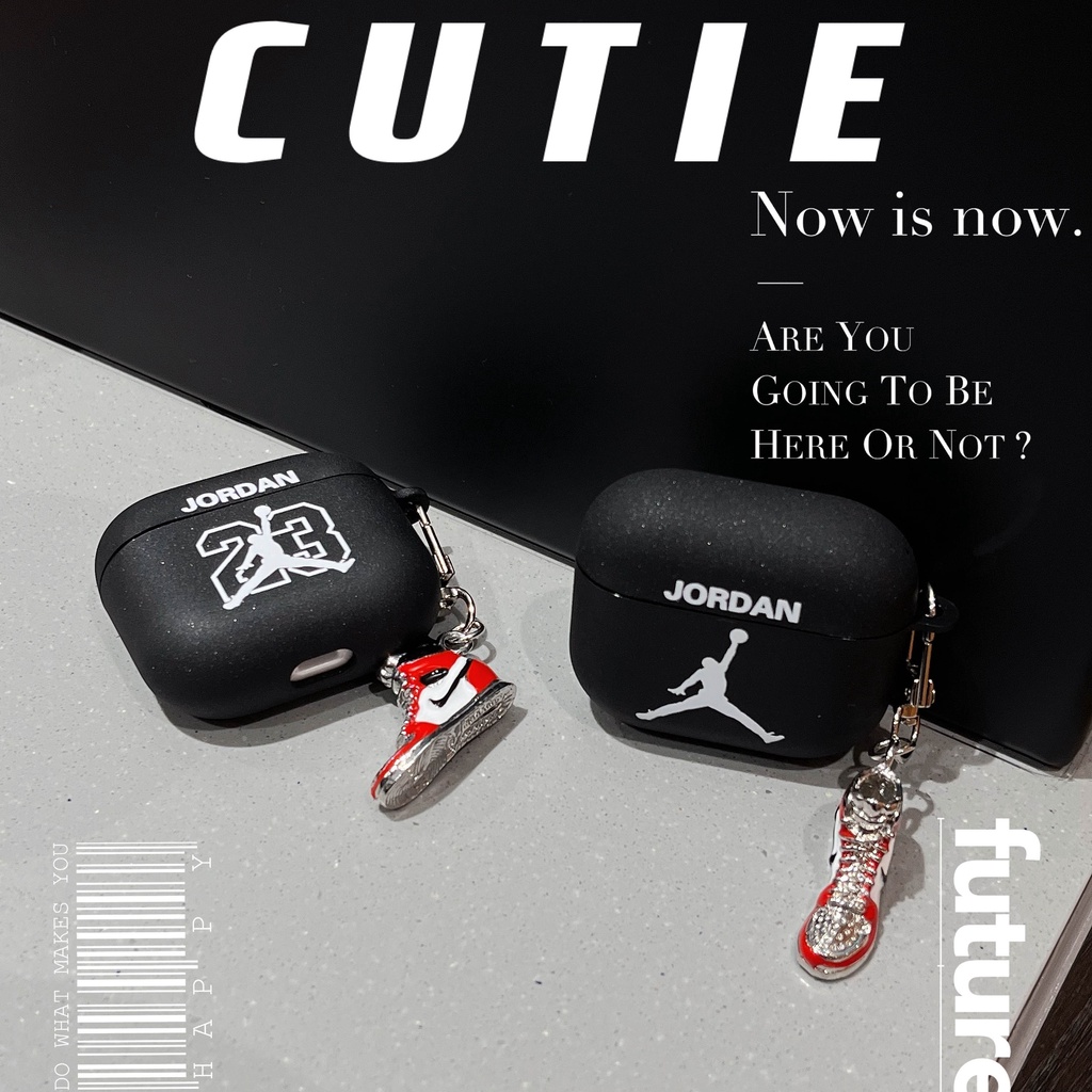 Ốp Bảo Vệ Hộp Đựng Tai Nghe compatible AirPods 3 Thiết Kế Xinh Xắn Ốp Hộp Đựng Tai Nghe Nhét Tai Mạ Điện Hình Chiếc Giày 23 Plus Cho compatible AirPods 3rd) 2021 New compatible AirPods3 compatible AirPodsPro compatible AirPods2gen