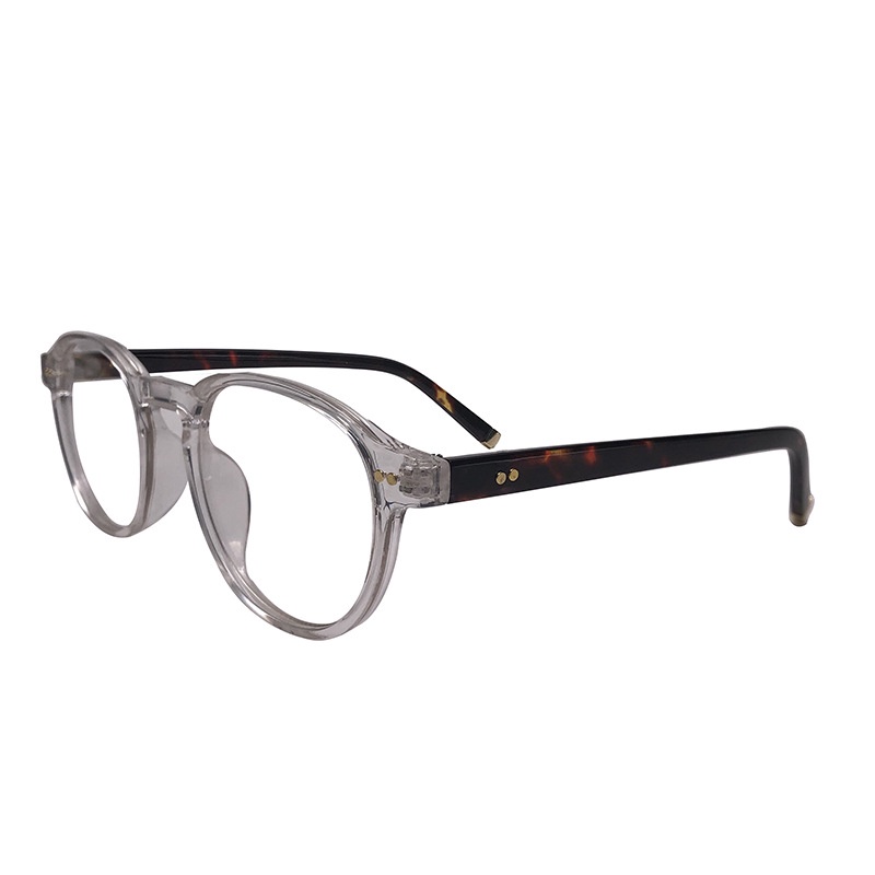 Mắt Kính Gọng Tròn Chống Bức Xạ Phong Cách Hàn Quốc Cổ Điển Thời Trang Cho Nữ