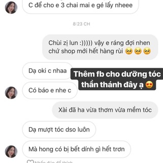 DƯỠNG TÓC VITRESS SIÊU MƯỢT