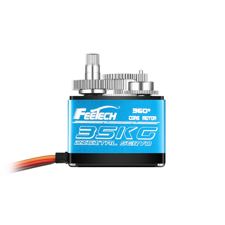 Động Cơ Servo 20KG 25KG 30kg 35kg 180 360 Độ Bằng Hợp Kim Nhôm Cho Xe Hơi Điều Khiển Từ Xa