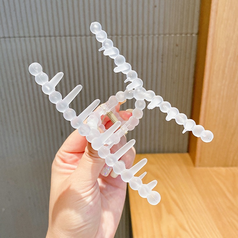 Kẹp Tóc Trong Suốt Nhiều Màu Sắc Phong Cách Hàn Quốc