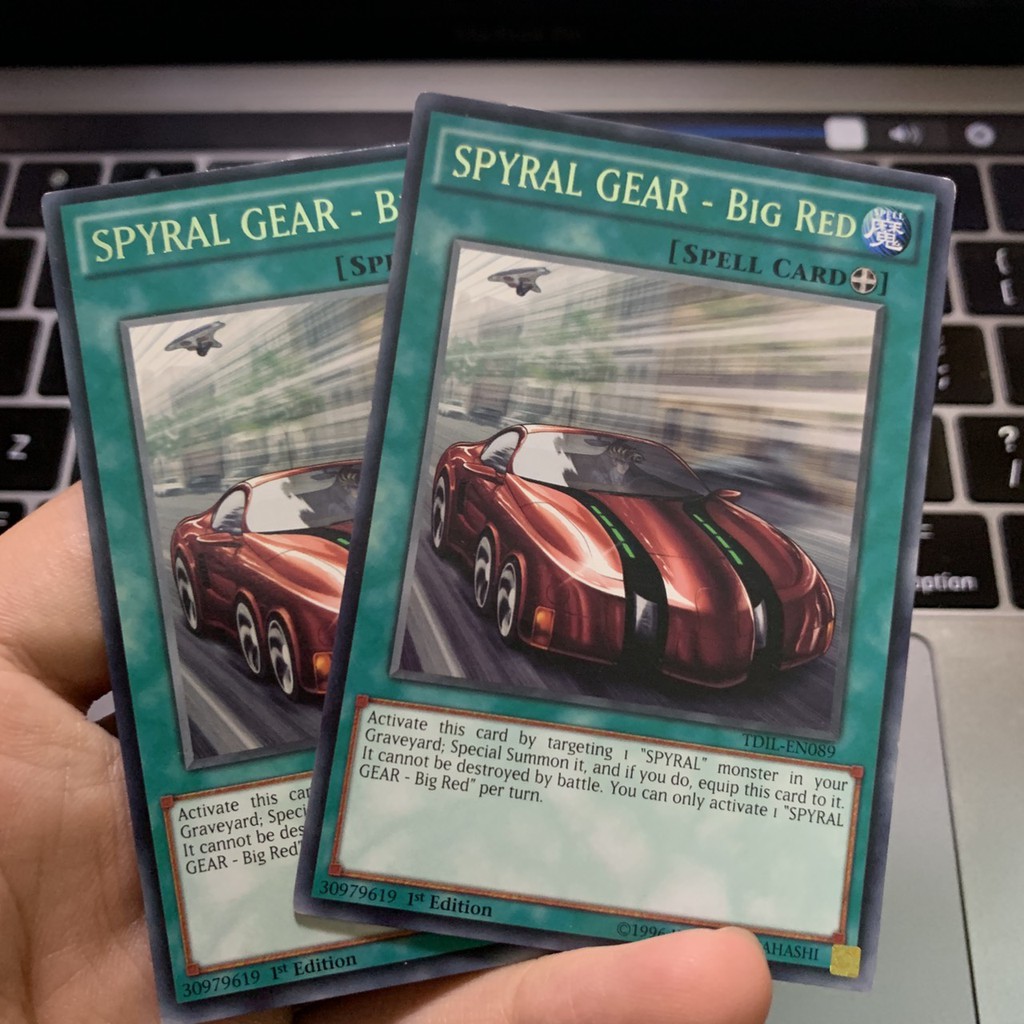 [EN-JP][Thẻ Bài Yugioh Chính Hãng] Spyral Gear - Big Red