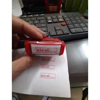 Con dấu BẢN SỐ (Chuẩn thông tư 24 Bộ Công An)