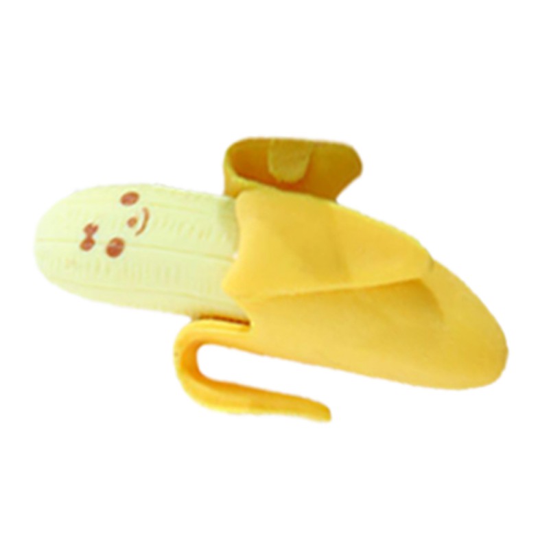 Cục tẩy bút chì thiết kế quả chuối biểu cảm ngộ nghĩnh đáng yêu