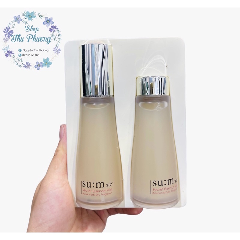 Set xịt khoáng nước thần sum secret 3 lọ x 60ml