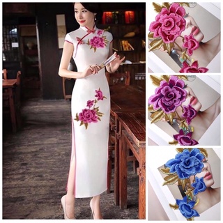 Vải ren thêu hoa