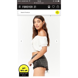 Croptop F21 Xuất Khẩu