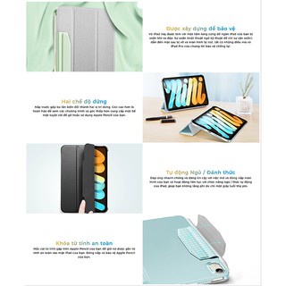 Bao Da Dành Cho iPad Mini 6 ESR Ascend Trifold Hard Case - Hàng Nhập Khẩu.