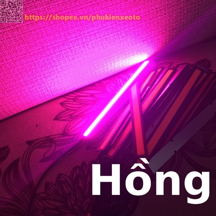 Đèn LED Sương Mù, Đèn Gầm, Chống Thấm Nước 17cm COB 12V Độ Ô Tô, Xe Máy