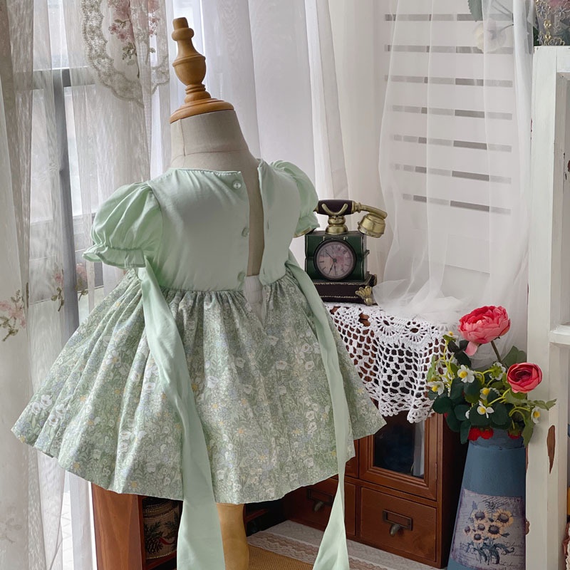 KICABABY antique doll dress dress dress dress vtg retro short cute Lolita cute princess dress short sleeve summer sWPr