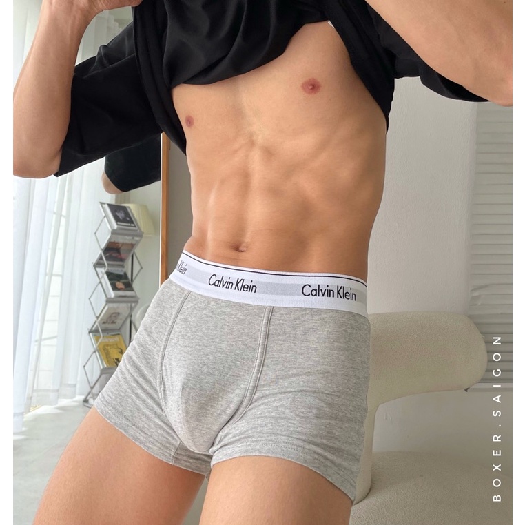Quần lót nam / sịp nam Boxer - Brief CK cao cấp nhập khẩu, Cotton 4 chiều thoáng mát