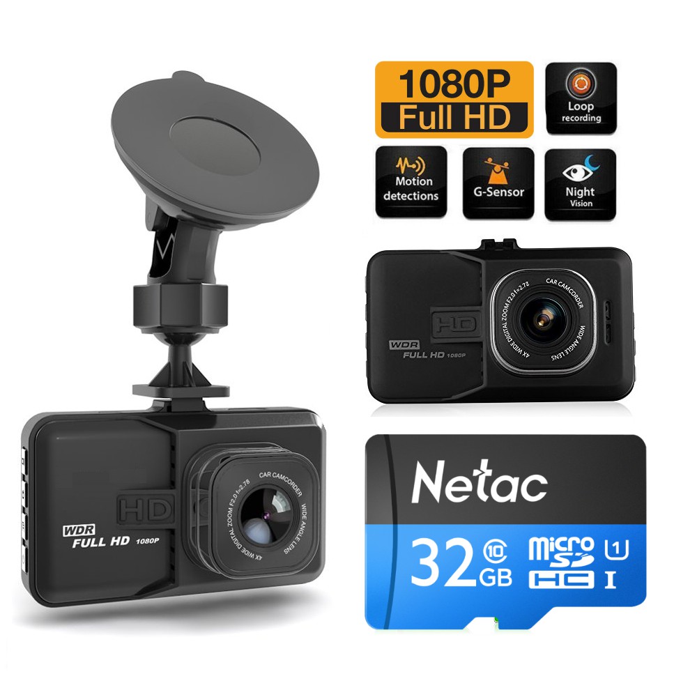 Camera hành trình Siêu Nét Góc Rộng Full HD 2550+ Thẻ nhớ 32GB | BigBuy360 - bigbuy360.vn