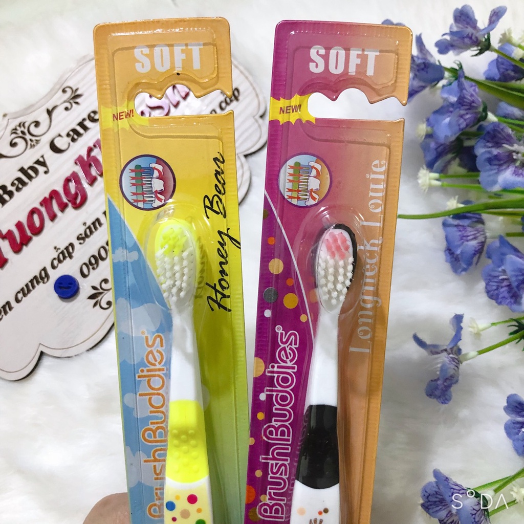 Bàn chải đánh răng cho bé Brush Buddies - NK Mỹ