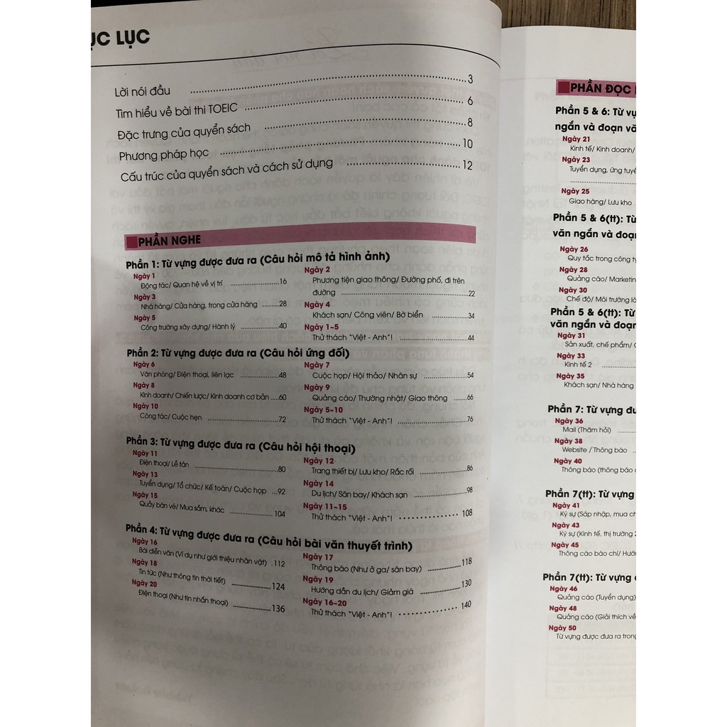 Sách - Words And Phrases The Toeic Test - Từ Và Cụm Từ Cho Kỳ Thi Toeic Test (Có CD) - 8935072940188