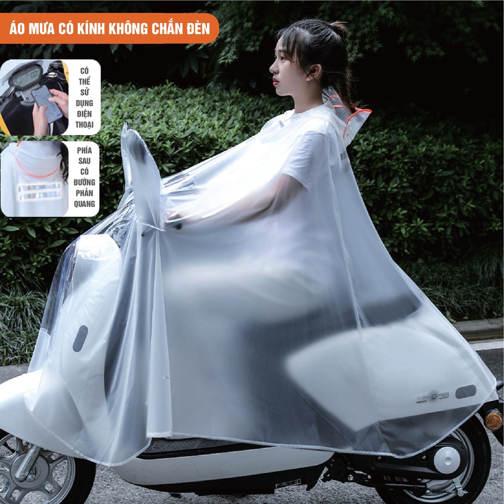 Áo mưa đi xe chất liệu cao cấp, thiết kế thời trang cao cấp