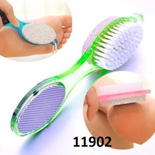 Bàn chải chà gót chân bằng nhựa cầm tay