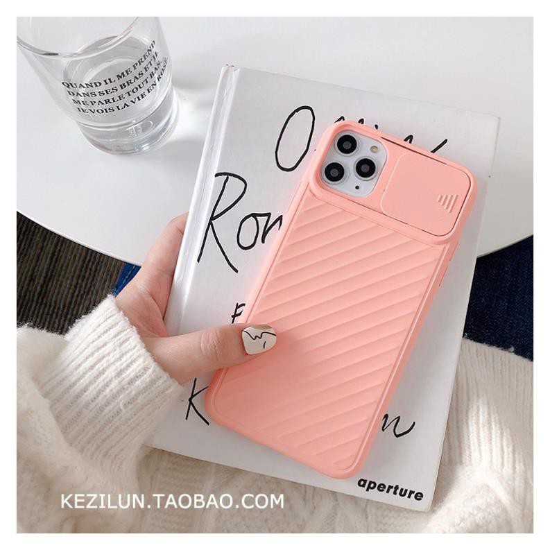 4 MÀU SÀNH ĐIỆU Ốp cam selfie sành điệu giả 11 iphone 6 đến 11 pro max nắp trượt Bảo vệ camera #7