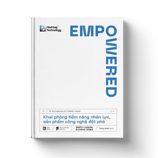 Sách empowered - khai phóng tiềm năng nhân lực, sản phẩm công nghệ đột phá - riobooks - bản quyền