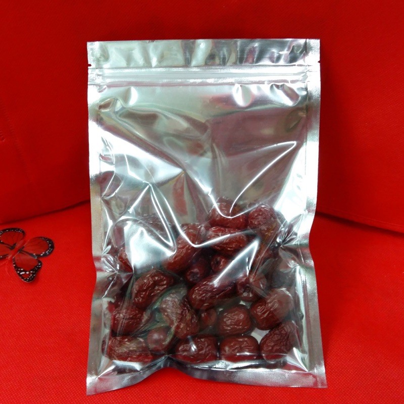 Combo 10túi zip bạc 1 mặt trong 1 mặt bạc 12x20, 15x22, 18x26, 22x32, túi đựng và bảo quản thực phẩm